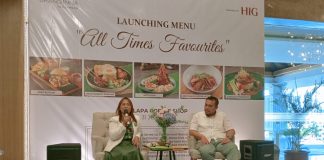 Hotel Grand Inna Tunjungan Sajikan Menu “All Time Favourites” Ni Komang Darmiati selaku GM Grand Inna Tunjungan didampingi Muhammad Isran selaku Direktur Utama PT. Hotel Indonesia Properti (dokpri)