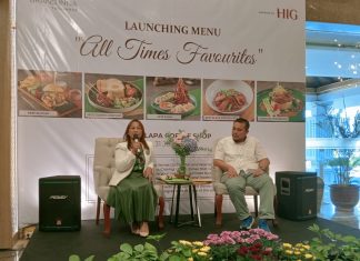 Hotel Grand Inna Tunjungan Sajikan Menu “All Time Favourites” Ni Komang Darmiati selaku GM Grand Inna Tunjungan didampingi Muhammad Isran selaku Direktur Utama PT. Hotel Indonesia Properti (dokpri)