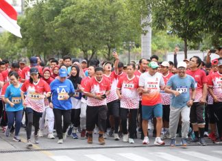 Ratusan Karyawan Bogasari Rayakan HUT RI Ke 79 Dengan Ikut Lomba Lari 5 Km Ratusan Karyawan Bogasari Rayakan HUT RI Ke 79 Dengan Lomba Lari 5 Km (foto : ist)