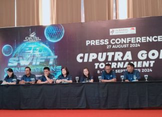 Rayakan 29th Anniversary Ciputra Golf Tournament dengan tema SWIFTGeneration untuk Sambut Generasi Baru Golfer Rayakan 29th Anniversary Ciputra Golf Tournament dengan tema SWIFTGeneration untuk Sambut Generasi Baru Golfer (dokpri)