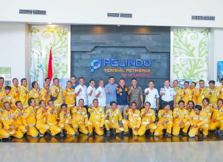 TTL Berkolaborasi dengan KSOP Tanjung Perak serta Poltekpel Untuk Cetak Tenaga Lasher Berkompeten dan Sadar K3 TTL Berkolaborasi dengan KSOP Tanjung Perak serta Poltekpel Untuk Cetak Tenaga Lasher Berkompeten dan Sadar K3 (foto : ist)