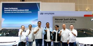 Hyundai Motors Indonesia Hadir di GIIAS Surabaya 2024 dengan Dua Mobil Listrik Terbaru Hyundai Motors Indonesia Hadir di GIIAS Surabaya 2024 dengan Dua Mobil Listrik Terbaru (foto : ist)