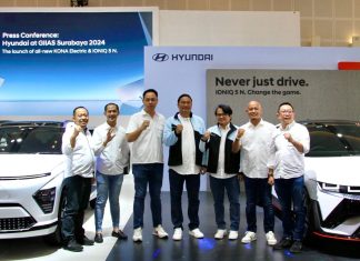 Hyundai Motors Indonesia Hadir di GIIAS Surabaya 2024 dengan Dua Mobil Listrik Terbaru Hyundai Motors Indonesia Hadir di GIIAS Surabaya 2024 dengan Dua Mobil Listrik Terbaru (foto : ist)
