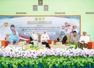 Sarasehan Hari Santri di PP Nurul Wafa Situbondo, Khofifah Ceritakan Sukses Program OPOP yang Kini Go Global Sarasehan Hari Santri di PP Nurul Wafa Situbondo, Khofifah Ceritakan Sukses Program OPOP yang Kini Go Global (foto : ist)