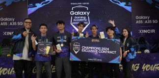 Galaxy A55 5G, Andalan ATS Esports di Samsung Galaxy Gaming Academy 2024