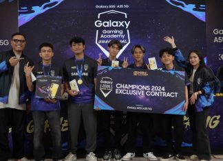 Galaxy A55 5G, Andalan ATS Esports di Samsung Galaxy Gaming Academy 2024