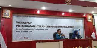 BPS Jatim Gelar Workshop Peningkatan Literasi Diseminasi dan Pelayanan BPS Jatim Gelar Workshop Peningkatan Literasi Diseminasi dan Pelayanan (dokpri)
