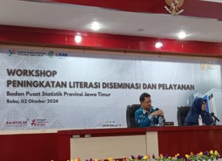 BPS Jatim Gelar Workshop Peningkatan Literasi Diseminasi dan Pelayanan BPS Jatim Gelar Workshop Peningkatan Literasi Diseminasi dan Pelayanan (dokpri)