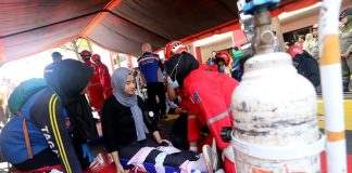 Simulasi Penanganan Darurat Bencana di MPP Siola, Pemkot Surabaya Tampilkan Upaya Percepatan Simulasi Penanganan Darurat Bencana di MPP Siola, Pemkot Surabaya Tampilkan Upaya Percepatan (foto : ist)