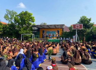 Giat Inovasi Pelajar Di SDN Tandes Kidul 1 Bersama Finalis Pangeran Putri LH 2024
