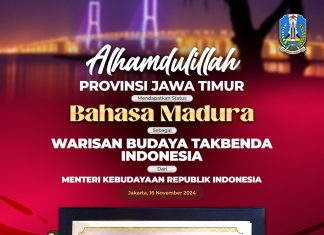 Pemprov Jatim Raih Sertifikasi 13 Warisan Budaya Tak Benda Indonesia dari Kemenbud RI