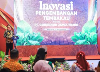 Luncurkan Program GEMA, Pj. Gubernur Adhy Dorong Lahirnya Inovasi Pengembangan Tembakau, Kopi, dan Kakao Jawa Timur