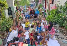 Aksi Keberlanjutan Kampung Peduli Olah Limbah di Hari Pahlawan Aksi Keberlanjutan Kampung Peduli Olah Limbah di Hari Pahlawan (foto : ist)