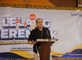 Lelang Serentak Kemenkeu Satu, Dari Jawa Timur Untuk Indonesia Maju Lelang Serentak Kemenkeu Satu, Dari Jawa Timur Untuk Indonesia Maju (foto : ist)