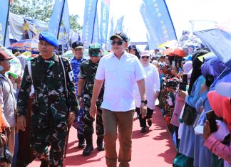 Bersama Menhan RI Saksikan Fire Power Demo di Lumajang, Pj. Gubernur Adhy Puji Kekuatan Alutsista TNI AU