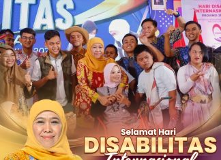 Khofifah Dorong Penyandang Disabilitas Jadi Pilar Utama untuk Pembangunan yang Inklusif Khofifah Dorong Penyandang Disabilitas Jadi Pilar Utama untuk Pembangunan yang Inklusif (foto : ist)