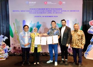 Artotel Group Bersama Dengan Kementerian Ekonomi Kreatif Dan Asosiasi Game Indonesia Luncurkan Program Re(Kreasi) Lokal Artotel Group Bersama Dengan Kementerian Ekonomi Kreatif Dan Asosiasi Game Indonesia Luncurkan Program Re(Kreasi) Lokal (foto : ist)