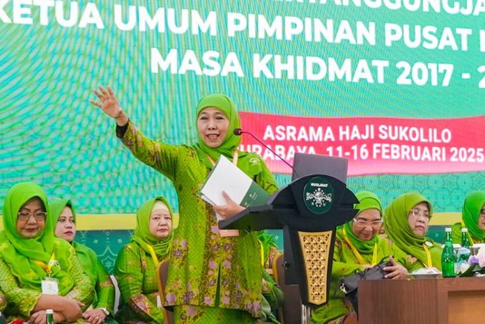 Muslimat NU Solid Inginkan Khofifah Kembali Pimpin Muslimat NU Muslimat NU Solid Inginkan Khofifah Kembali Pimpin Muslimat NU (foto : ist)