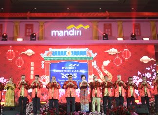 Rayakan Imlek 2025 Bersama Nasabah di 3 Kota, Bank Mandiri Perkuat Layanan dan Inovasi Digital
