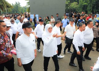 Ikuti Gladi Kotor Pelantikan Kepala Daerah-Wakil Kepala Daerah, Khofifah: Satukan Barisan Pikiran dan Program Untuk Majukan NKRI