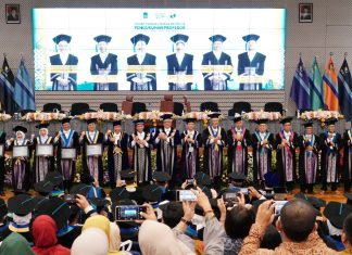 Dorong Riset Unggulan, ITS Kukuhkan Enam Profesor Baru
