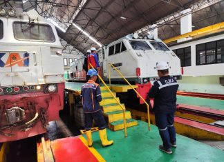 Jelang Angkutan Lebaran 2025, Sarana dan Fasilitas di Daop 8 Surabaya Dilakukan Rampcheck Oleh Regulator Perkeretaapian