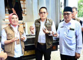 Tekan Wabah PMK, Pemprov Jatim Distribusikan Bantuan 870.000 Dosis Vaksin PMK Ke 38 Kab/Kota