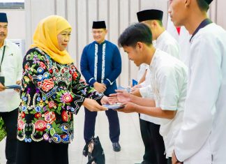 Gubernur Khofifah Optimis Fasilitas Sekolah Yang Semakin Baik Dapat Meningkatkan Kualitas Pendidikan dan Prestasi Siswa di Jawa Timur