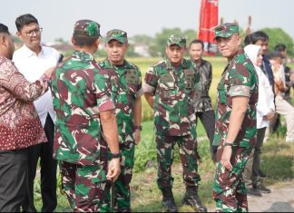 Mayjen TNI Rudy Bakal Jawab Keluhan Keluhan Petani di Gresik