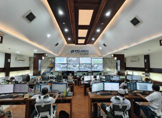 Dukung Strategi Pelindo, TPS Sukses Terapkan Planning and Control untuk Kapal Full and Down Ruang Planning & Control PT Terminal Petikemas Surabaya (foto : ist)