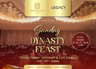 Menikmati Petualangan Kuliner Mewah Han Palace di Legacy Ballroom Surabaya Menikmati Petualangan Kuliner Mewah Han Palace di Legacy Ballroom Surabaya (foto : ist)