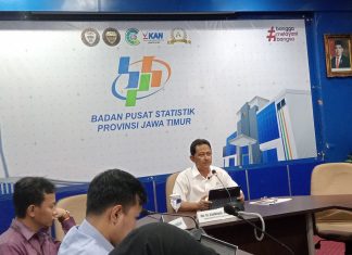 Ekspor Impor Turun, Inflasi di Jawa Timur Capai 0.77% Kepala Badan Pusat Statistik (BPS) Provinsi Jawa Timur, Dr. Ir. Zulkipli, M.Si, (dokpri)