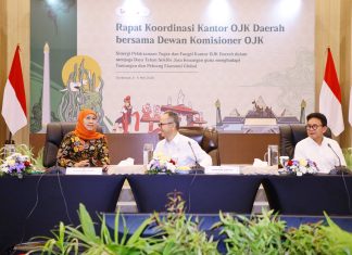 Gubernur Khofifah Komitmen Bersama OJK Sukseskan Program Pemerintah Pusat, Kolaborasi dan Sinergi Jadi Kunci Kemajuan Ekonomi Jatim Gubernur Khofifah Komitmen Bersama OJK Sukseskan Program Pemerintah Pusat, Kolaborasi dan Sinergi Jadi Kunci Kemajuan Ekonomi Jatim (foto : ist)