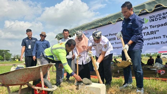 Terapkan Ekonomi Sirkular, Solusi Bangun Indonesia Bangun TPST untuk Pengelolaan Sampah Bernilai Tambah (foto : ist)