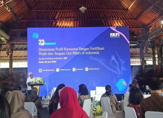 Wajib Fortifikasi Mencegah Kekurangan Zat Gizi Mikro di Indonesia Wajib Fortifikasi Mencegah Kekurangan Zat Gizi Mikro di Indonesia (foto : ist)
