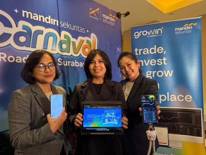 Mandiri Sekuritas Gelar Carnaval 2025 Untuk Semangati Investor Tingkatkan Investasi di Pasar Modal (foto : ist)
