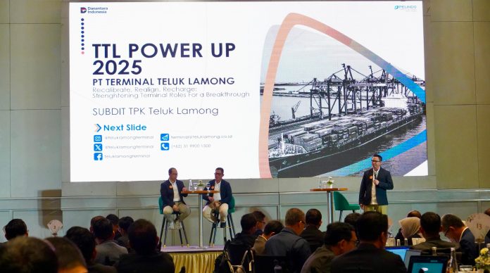 Terminal Teluk Lamong Perkuat Strategi Terminal Untuk Lakukan Terobosan Di Semester 2 Tahun 2025 (foto : ist)