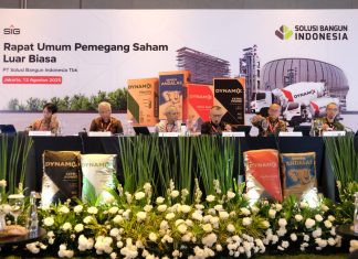 Solusi Bangun Indonesia Umumkan Jajaran Pengurus Perseroan Baru, Fokus Mencapai Pertumbuhan dan Mendukung Pembangunan Berkelanjutan Solusi Bangun Indonesia Umumkan Jajaran Pengurus Perseroan Baru, Perkuat Fokus Mencapai Pertumbuhan dan Mendukung Pembangunan Berkelanjutan (foto : ist)