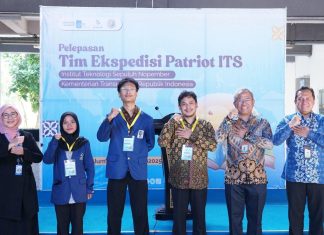 Dukung Program Transmigrasi, ITS Resmi Berangkatkan Tim Ekspedisi Patriot