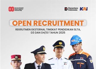KAI Buka Rekrutmen Eksternal untuk Lulusan SLTA, D3, dan D4/S1 Tahun 2025