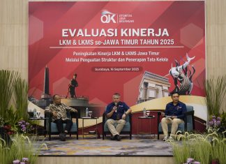 OJK Provinsi Jawa Timur Gelar Evaluasi Kinerja LKM & LKMS 2025: Perkuat Struktur dan Tata Kelola Industri