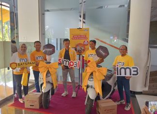 Kejutan Simpel IM3: Indosat Ooredoo Hutchison Hadiahi Dua Outlet Terbaik di Jawa Timur dengan Sepeda Motor