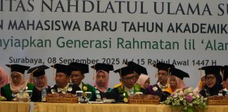 Kukuhkan 4.875 Mahasiswa Baru, Rektor Unusa Tekankan Pentingnya Akhlak dan Intelektual