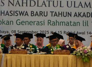 Kukuhkan 4.875 Mahasiswa Baru, Rektor Unusa Tekankan Pentingnya Akhlak dan Intelektual