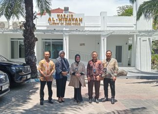 BRI Cabang Rajawali Kucurkan Dana Untuk Renovasi Masjid Al-Hidayah di Lingkungan LLDIKTI Wilayah VII Jawa Timur