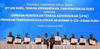 Unusa Terima 210 Guru TK dan SD Program Pemenuhan Kualifikasi Akademik