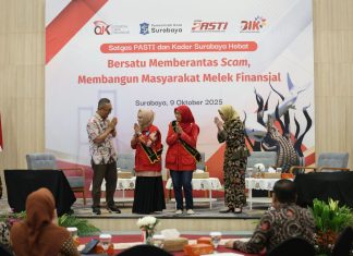 OJK Jatim dan Pemkot Surabaya Bekali KSH Literasi Keuangan, Cegah Pinjol Ilegal hingga Investasi Bodong