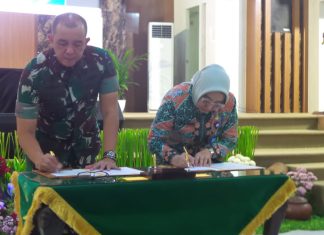 Persit Manunggal Posyandu dan BKB Wujud Sinergi Cegah Stunting Menuju Indonesia Emas 2045