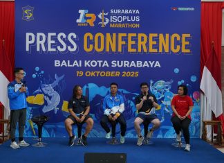 Hampir 9.000 Pelari Ramaikan Surabaya ISOPLUS Marathon 2025