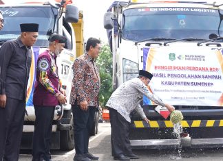 Terima Pengiriman Perdana RDF untuk Bahan Bakar Alternatif, Solusi Bangun Indonesia Dukung Pemkab Sumenep Wujudkan Pengelolaan Sampah Berkelanjutan